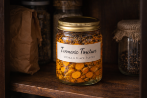 Store the jar in a cool dark place 6 to 8 weeks