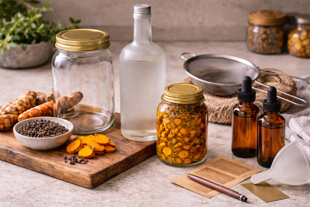 Turmeric Tincture Recipe